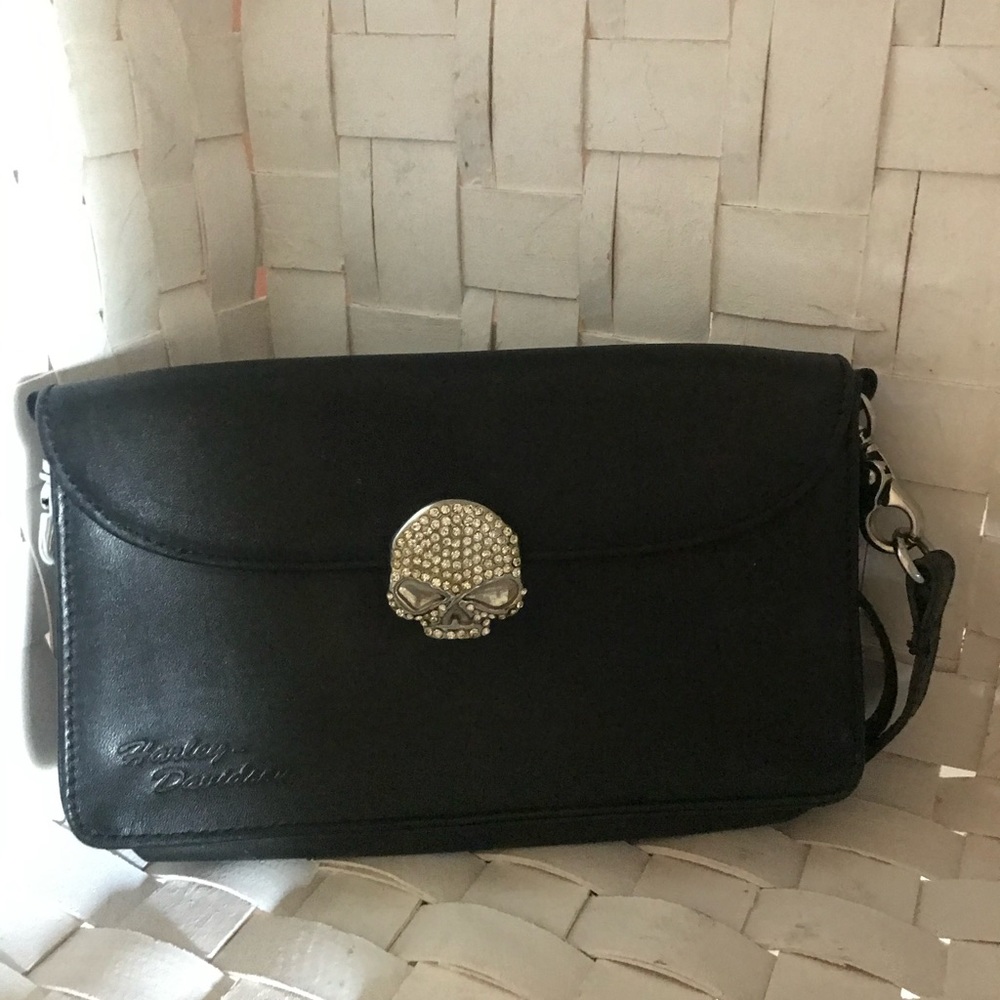 Willie G Skull Harley, Davidson, Crossbody bag